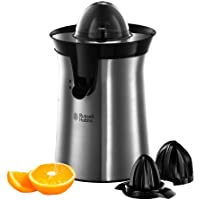 Russell Hobbs Classics 22760-56 - Exprimidor de Zumo Eléctrico- 2 Accesorios- 60 W- Acero Inoxidable- Gris